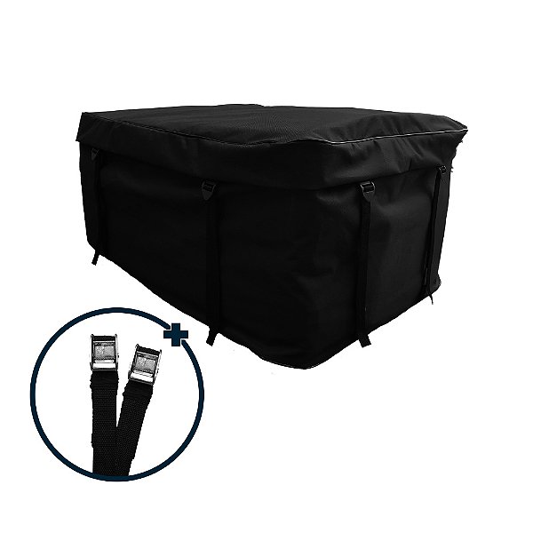 Bagageiro Teto Maleiro Dobrável Impermeável 340 + Cinta