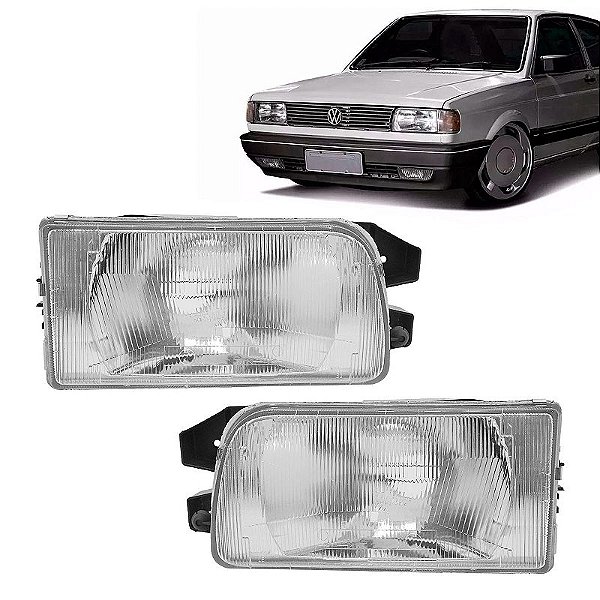 Par Farol VW Gol Parati Saveiro Voyage lente de Vidro 1991/1994