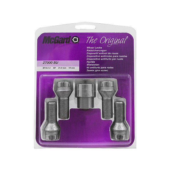 Kit Parafuso Antifurto Roda McGard Volvo V90 XC60 XC40 S60 E VW Amarok