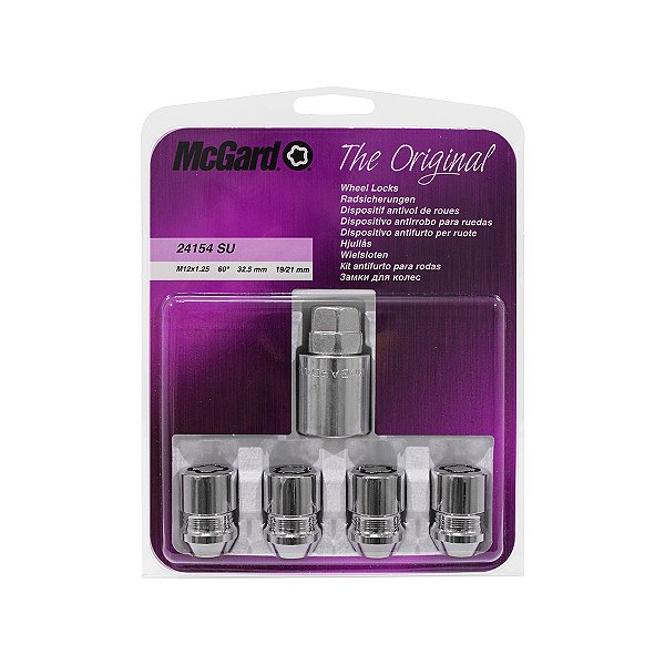 Parafuso Porca Antifurto Roda Mcgard 24154 M12x1,25 Nissan Todos