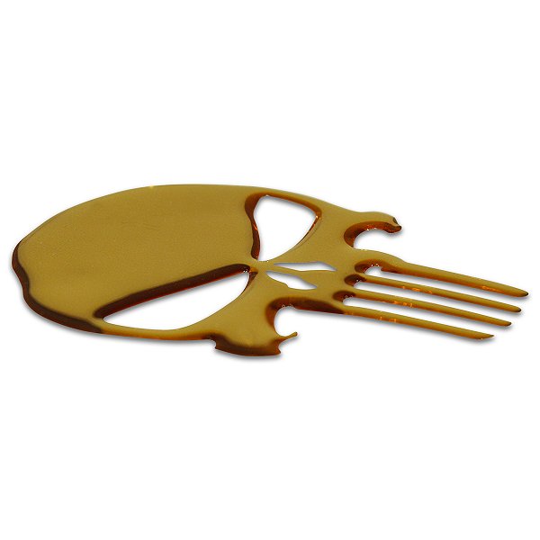 Adesivo Caveira Justiceiro Resinado Cromado Carros Motos Capacetes