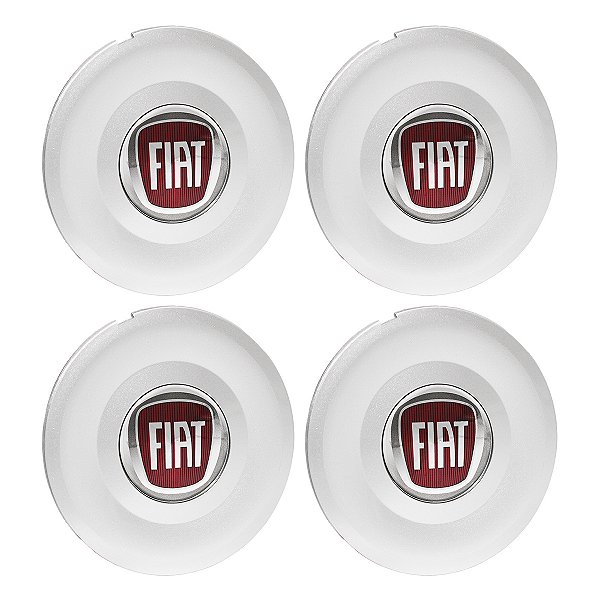 Jogo Calota Meio Roda Fiat Stilo Idea Aro 14 15 16 e Roda Wolverine