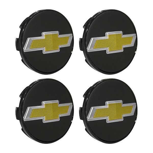 Jogo Calota Meio Roda Vectra Elite Captiva Zk Zunky Big Gm Agile Montana Preta 55mm