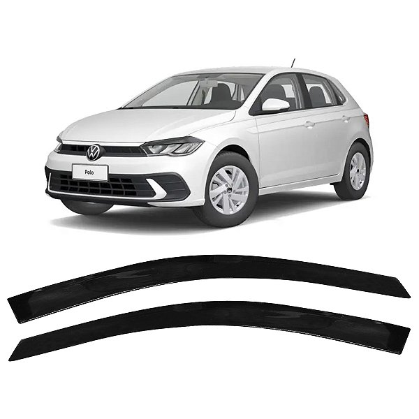 Calha De Chuva Polo Hatch 2017/23 E Nivus 2020/23 4 Portas Modelo Slim