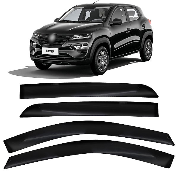 Calha De Chuva Para Kwid 2017 Até 2025 4 Portas Fumê