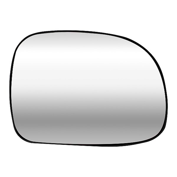 Par de Lente de Retrovisor S-10/Blazer 1995 Até 2011 Convexo