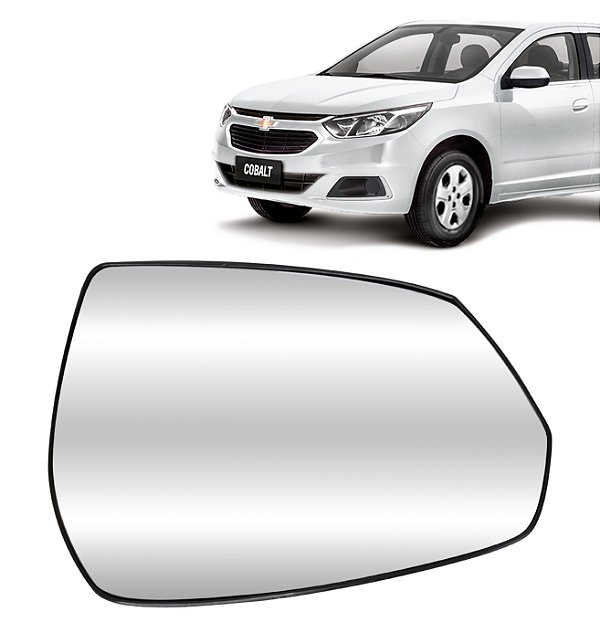 LENTE DE RETROVISOR GM COBALT 2011 ATÉ 2017 CONVEXO UNIDADE