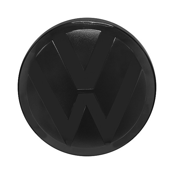 Aplique Emblema De Grade Fumê Vw Virtus E Polo 2018/2022