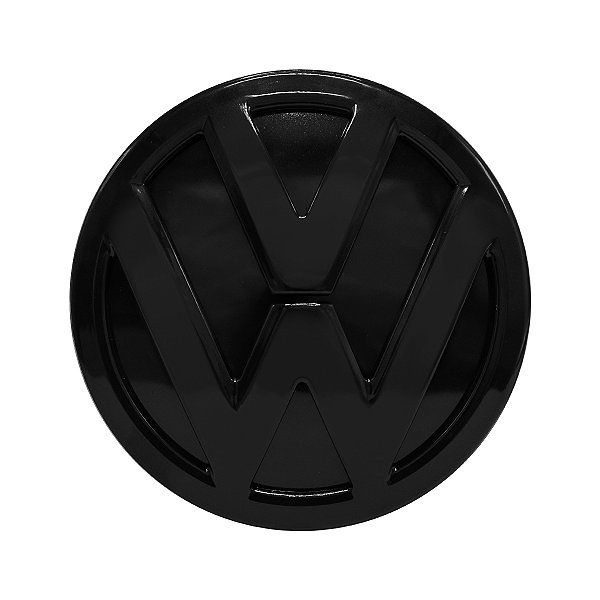 Emblema Porta Mala Polo 2018 Até 2022 (Black Piano)