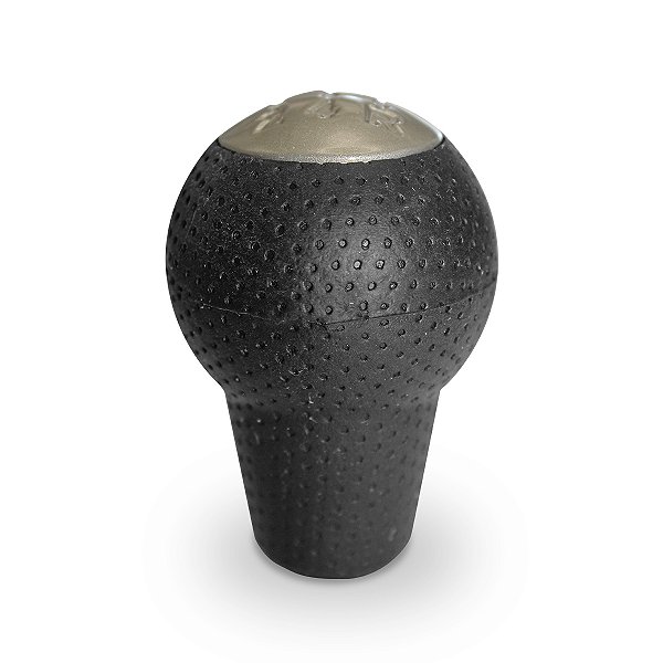 Manopla Bola De Câmbio City/Fit Lx 03/14 Preta c/ Cinza