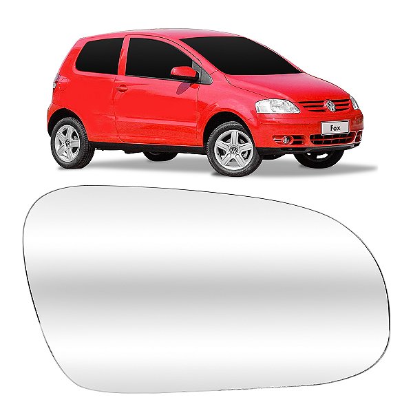 Lente De Retrovisor Vw Fox 2003 até 2010 Envelopado