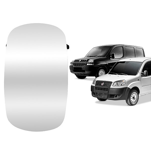 Lente De Retrovisor Fiat Doblo 01/21 Envelopado Bilateral