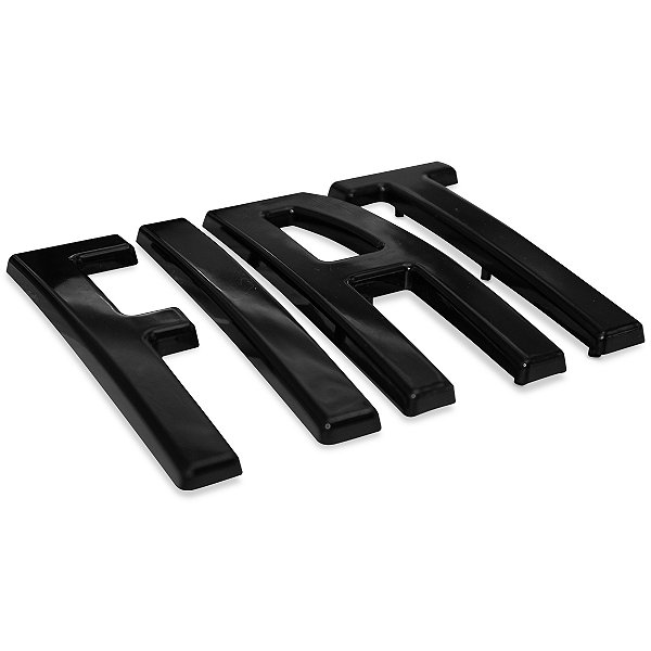Emblema De Grade Fiat Mobi 2021/... (Black Piano)