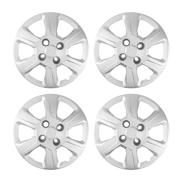 Jogo Calota Aro 14 Gm Montana 2011 Até 2020 Prata