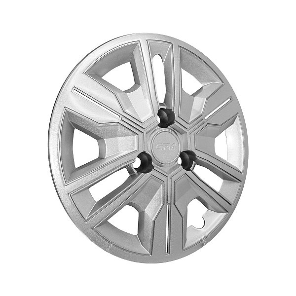 Calota Aro 14 Renault Kwid Outsider 2024 (Prata) Sem Emblema