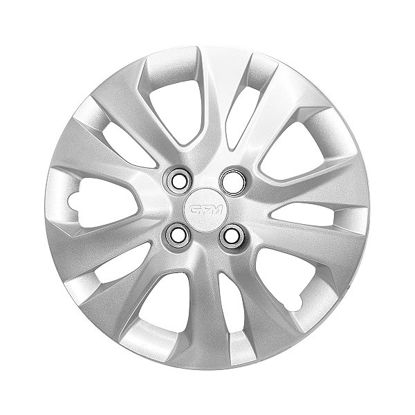 Calota Aro 15 Novo Gm Onix Prisma 2020 Prata