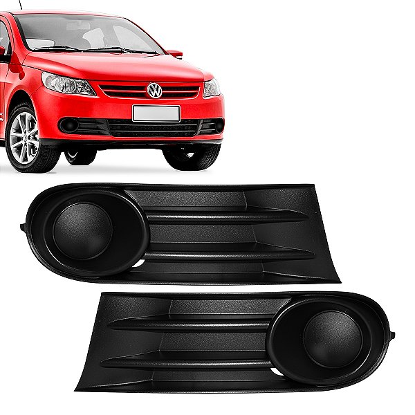 Par Grade Parachoque Sem Milha Gol Saveiro Voyage G5 2009 Á 2012