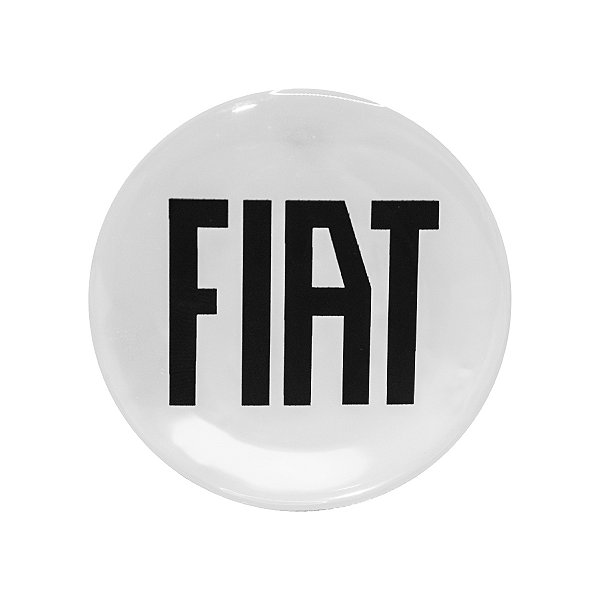 Calota Meio Roda Porta Logo Scorro 56mm Emblema Resinado