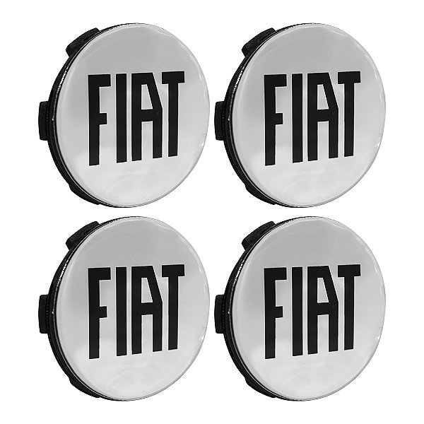 Jogo Meio Roda Porta Logo Scorro 56mm Emblema Resinado