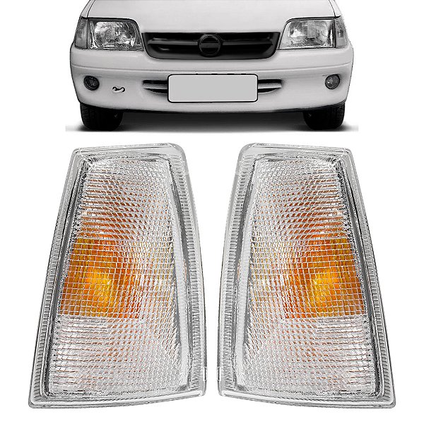 Par Lanterna Dianteira GM Kadett 1989 até 1998 Cristal