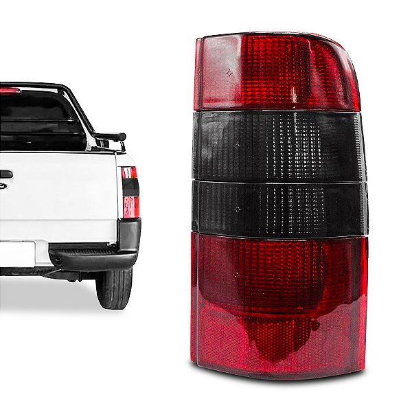 Lanterna Traseira Courier 1996 até 2009 Fumê