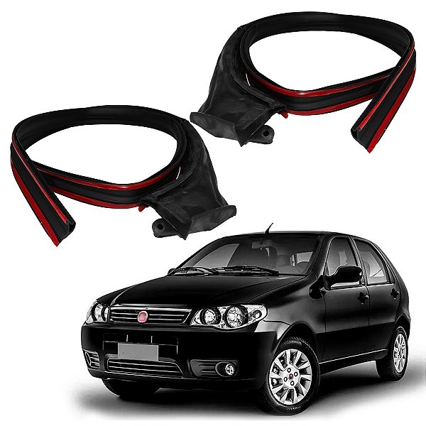 Par Pingadeira Flexível Auto Colante Palio 96/11 4P S/Trilho