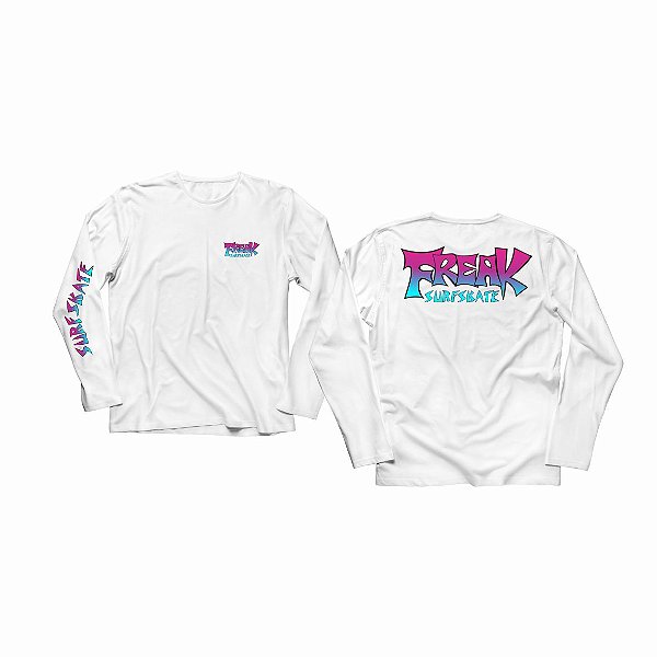 Camiseta Manga Longa | Modelo: Institucional Degradê