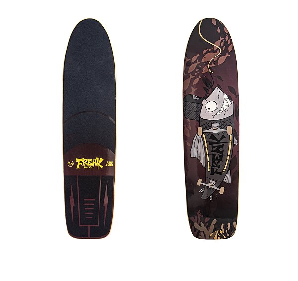 Shape Freak SurfSkate | Modelo: SurfStyle Freak Fish | Fiberglass 37.5" Polegadas