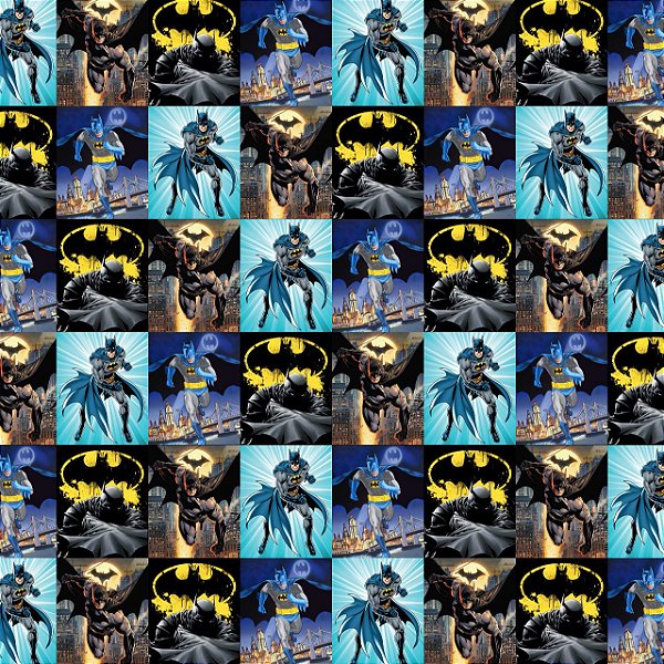 Tecido Microfibra Estampa Digital 0.50 cm - Batman 7