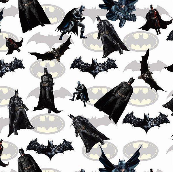 Tecido Oxfordine Estampa Digital 5m - Batman Ale