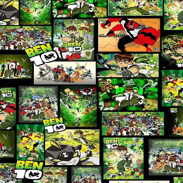 Tecido Oxfordine Estampa Digital 5m - Ben 10 Novo