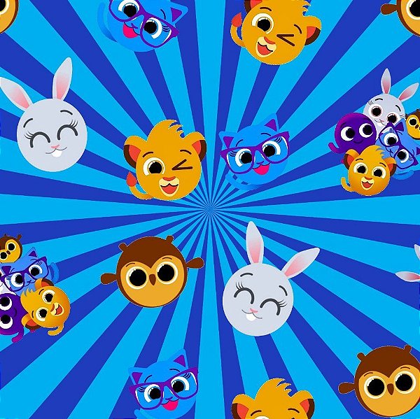 Tecido Oxfordine Estampa Digital 5m - Bolofofo 4