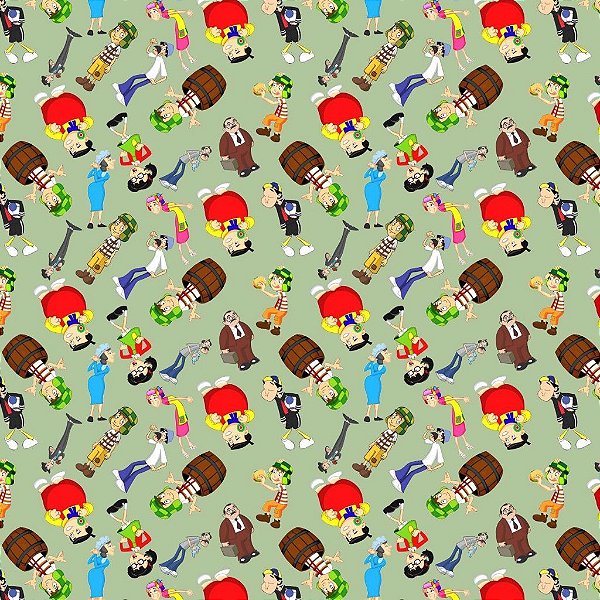 Tecido Oxfordine Estampa Digital 5m - Chaves