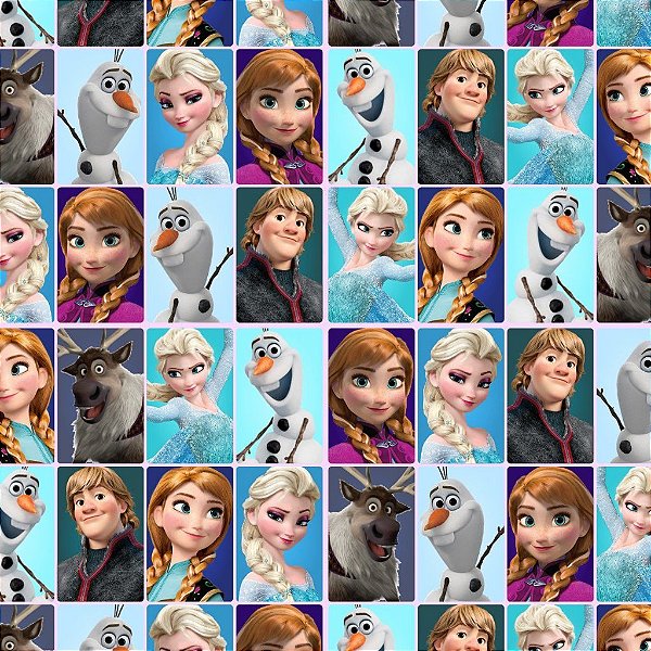 Tecido Oxfordine Estampa Digital 5m - Frozen 4