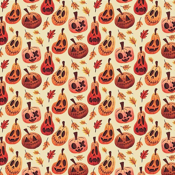 Tecido Oxfordine Estampa Digital 5m - Halloween 6