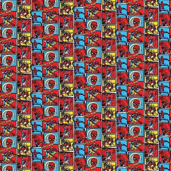 Tecido Oxfordine Estampa Digital 5m - Homem Aranha 11