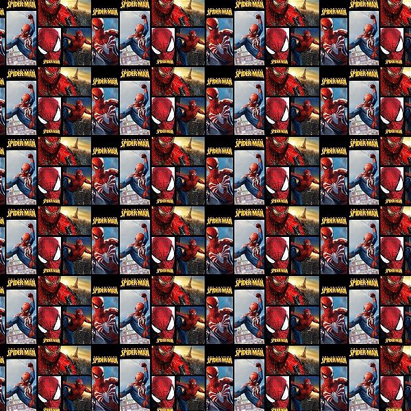 Tecido Oxfordine Estampa Digital 5m - Homem Aranha 13