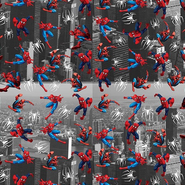 Tecido Oxfordine Estampa Digital 5m - Homem Aranha 6