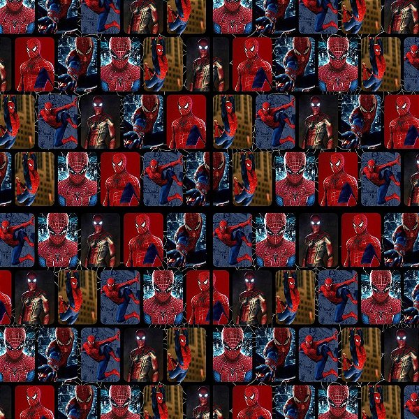 Tecido Oxfordine Estampa Digital 5m - Homem Aranha 7