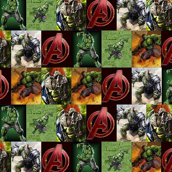 Tecido Oxfordine Estampa Digital 5m - Hulk 5