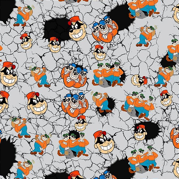 Tecido Oxfordine Estampa Digital 5m - Irmãos Medralha