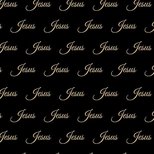 Tecido Oxfordine Estampa Digital 5m - Jesus Dourado