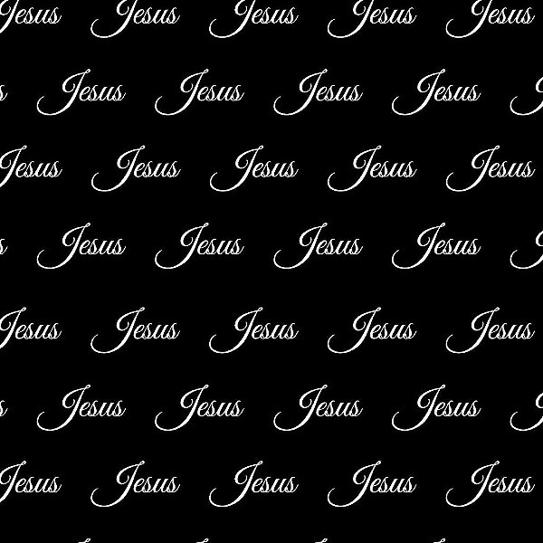 Tecido Oxfordine Estampa Digital 5m - Jesus Prata