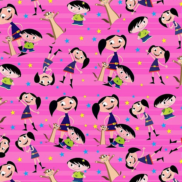 Tecido Oxfordine Estampa Digital 5m - Luna