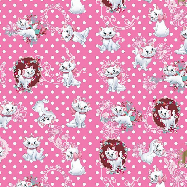 Tecido Oxfordine Estampa Digital 5m - Marie Rosa