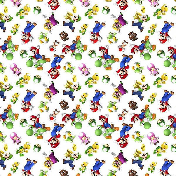 Tecido Oxfordine Estampa Digital 5m - Mario Branco