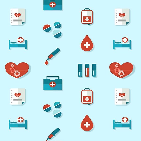 Tecido Oxfordine Estampa Digital 5m - Medicina 2