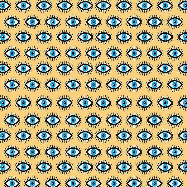 Tecido Oxfordine Estampa Digital 5m - Pestana Fundo Amarelo