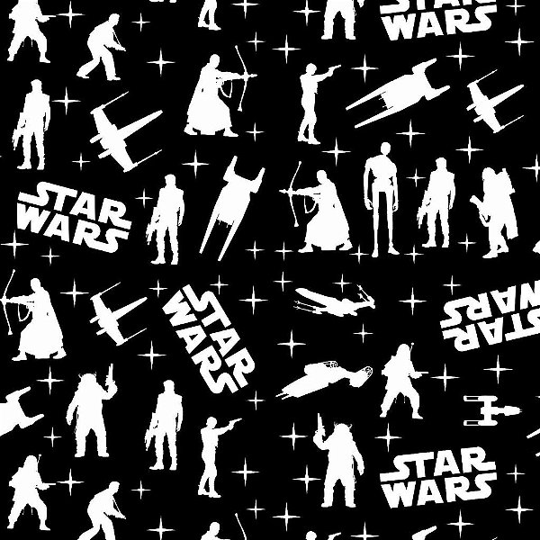 Tecido Oxfordine Estampa Digital 5m - Star Wars Corpo