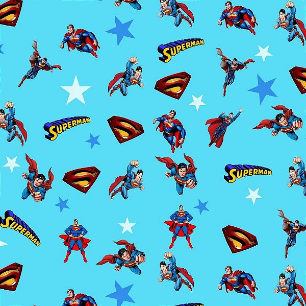 Tecido Oxfordine Estampa Digital 5m - Superman (R)